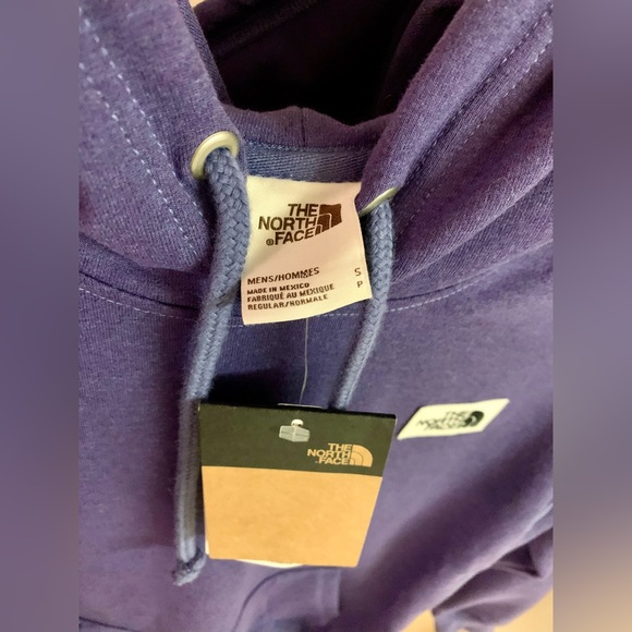 NWT THE NORTH FACE MEN’S HERITAGE PATCH PULLOVER HOODIE Cave Blue Sz Small - Picture 6 of 10